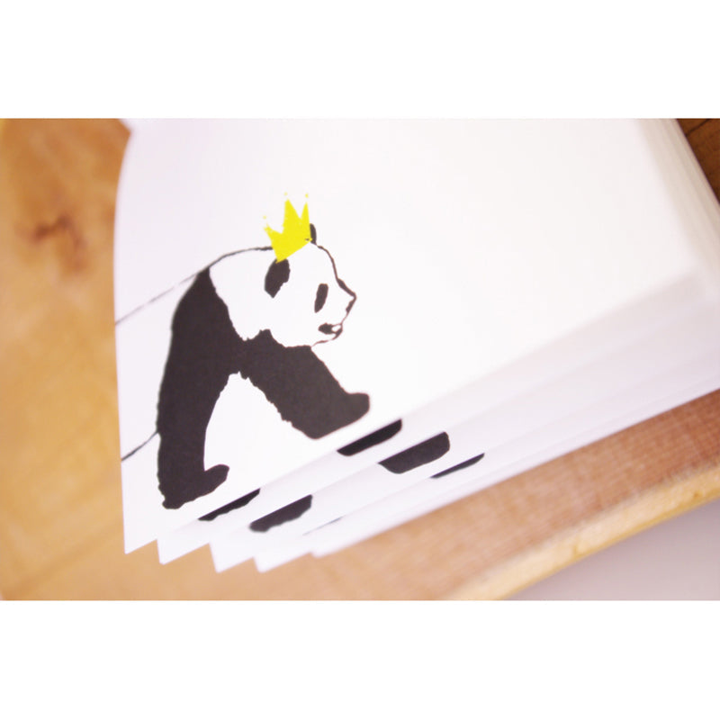 Green Flash MemoPad Square Panda GF-008