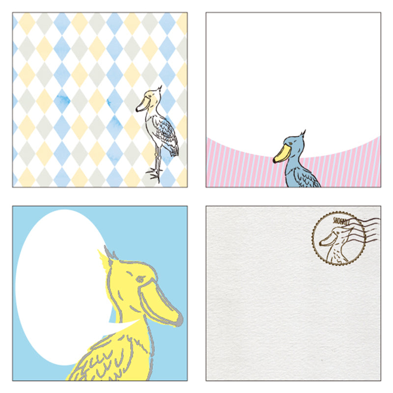 Green Flash MemoPad Square Shoebill GF-400