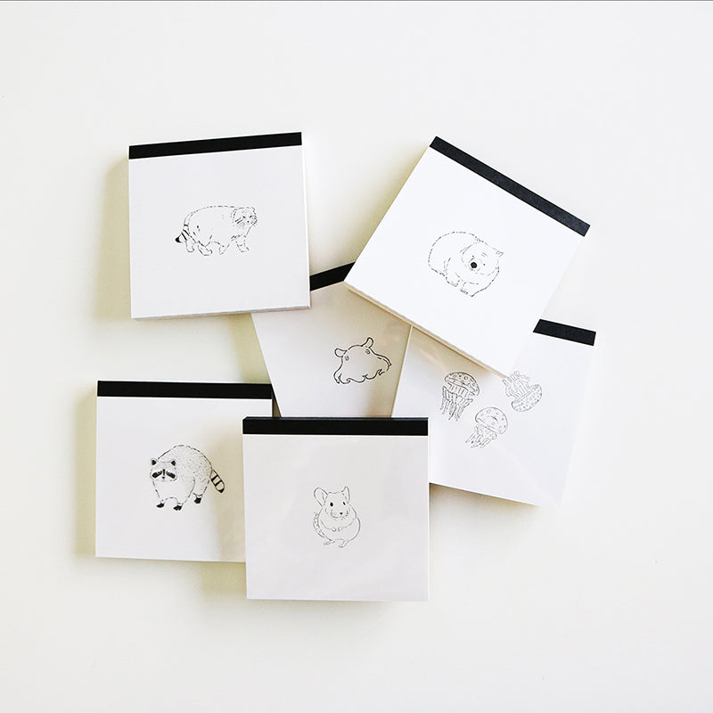 Green Flash MemoPad Square Jellyfish GF-450