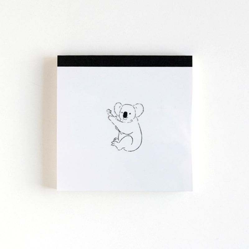 Green Flash MemoPad Square Koala GF-495