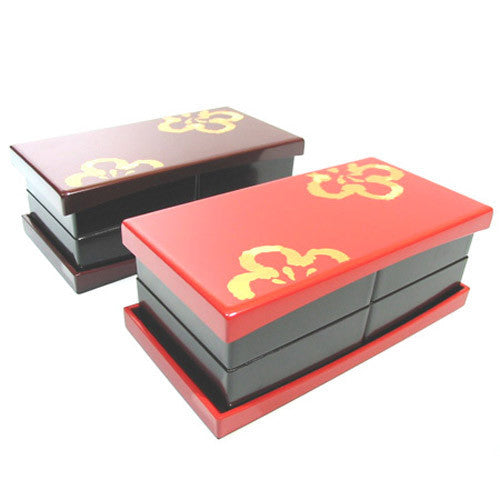 Kyoohoo LACQUER WARE Lunch Box Utage Brown