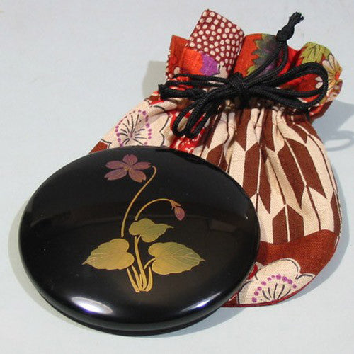 Kyoohoo LACQUER WARE Birth Month Mini Mirror