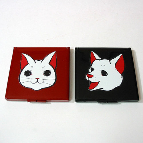Kyoohoo LACQUER WARE Pocket Mirror Dog