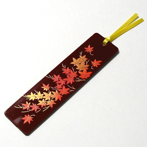 Isuke LACQUER WARE Makie Bookmarker Momiji 3pcs
