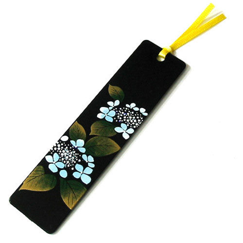 Isuke LACQUER WARE Makie Bookmark Ajisai 3 pcs