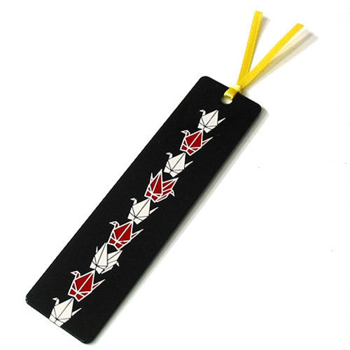 Isuke LACQUER WARE Makie Bookmarker Inori Orizuru 3 pcs