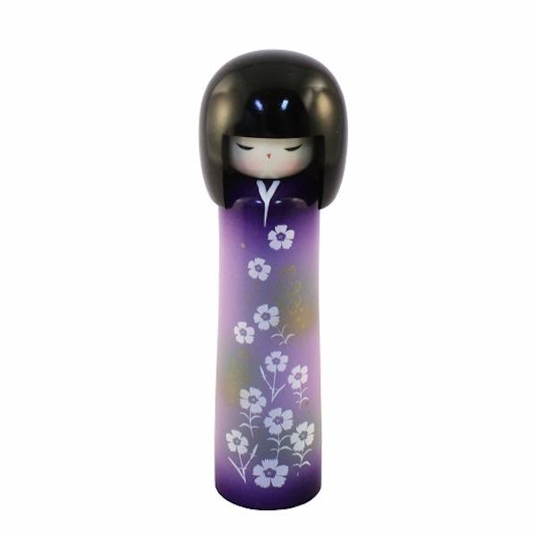 Kyoohoo Japanese Kokeshi Doll Hanakokeshi Nadeshiko (K12-4313)