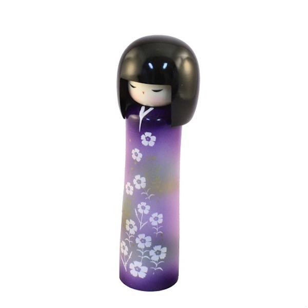 Kyoohoo Japanese Kokeshi Doll Hanakokeshi Nadeshiko (K12-4313)