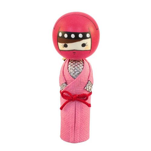 Kyoohoo Japanese Kokeshi Kunoichi Female Ninjya (k12-4331)