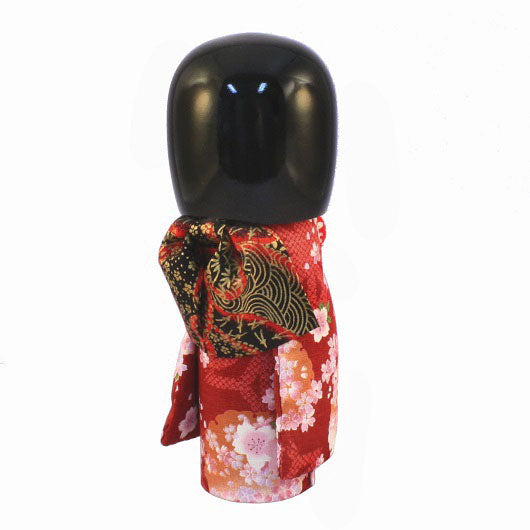 Kyoohoo Japanese Kokeshi Doll Kyobijin (L) Red (k12-4359R)