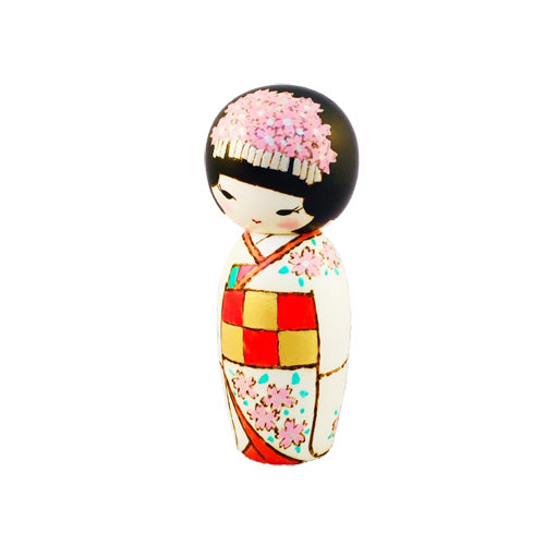 Kyoohoo Japanese Kokeshi Doll Japnese pricess (K12-4363)