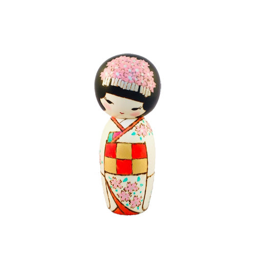 Kyoohoo Japanese Kokeshi Doll Japnese pricess (K12-4363)