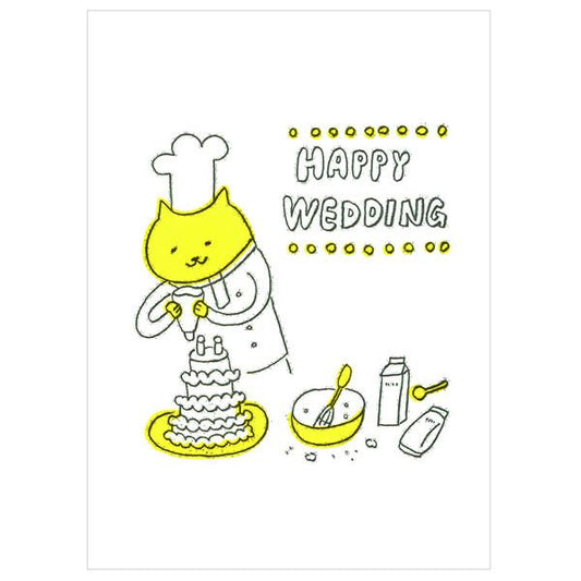 Tegami Wedding Greeting Card