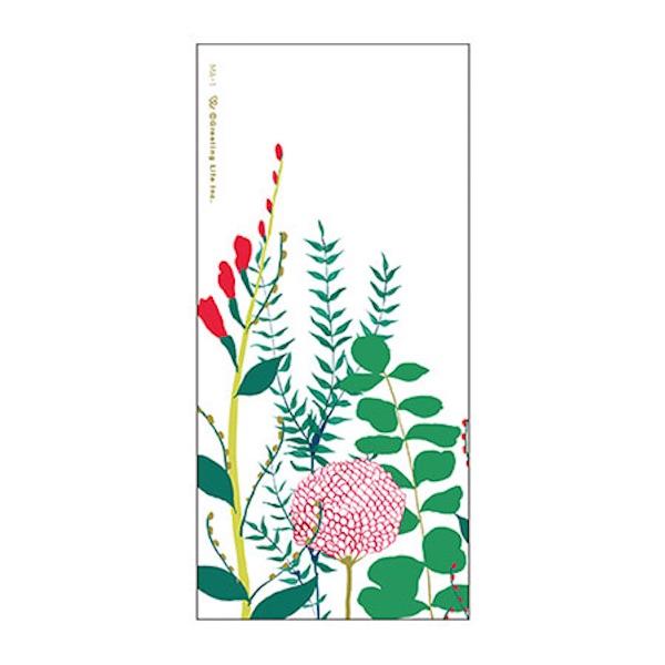 Greeting Life Flowers Thank you Card MA-1