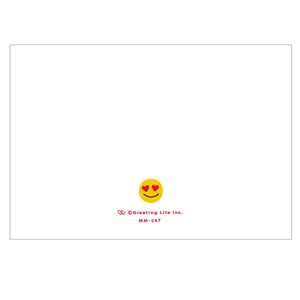 Greeting Life Thank you Card Face MM-247