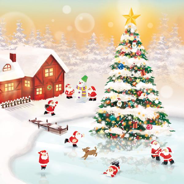 Greeting Life Holiday Card P-240