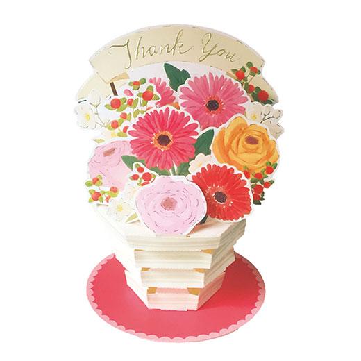 Greeting Life Flower pot Card TK-25