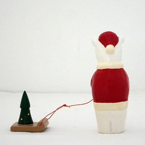 T-lab polepole animal Holiday Santa Claus Bear Tree