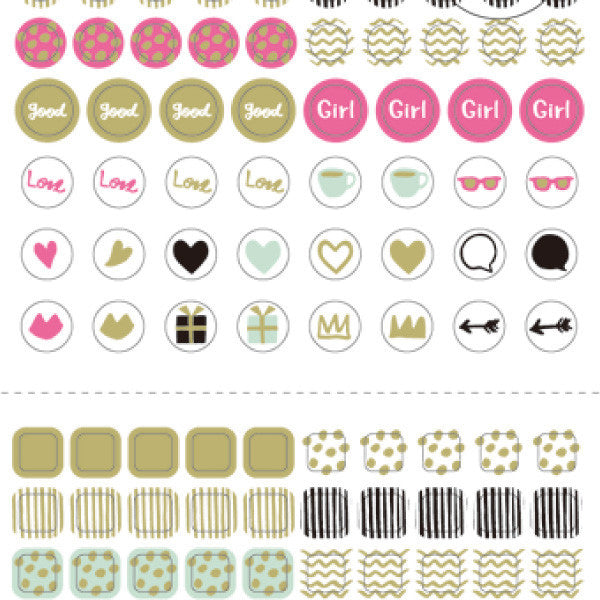 Greeting Life Marking Sticker Chic ATCK-36