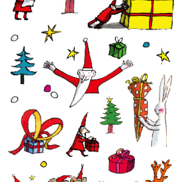 Greeting Life LOHA Sticker Santa Claus CK-45