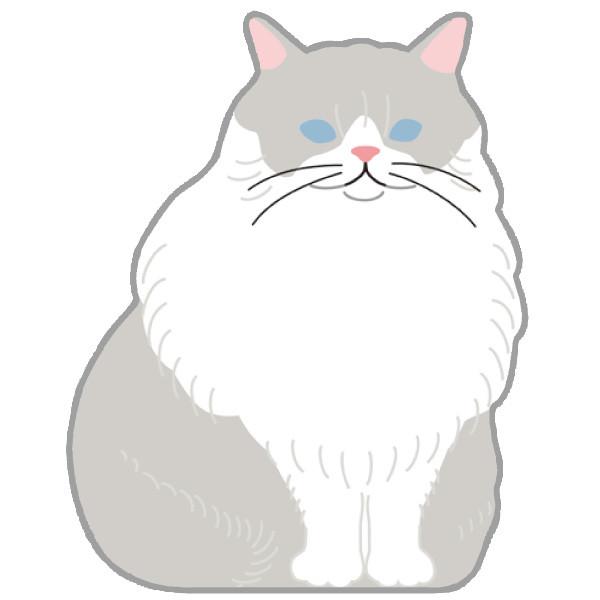 Greeting Life Animal Die Cut Memo ETN-112