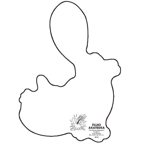 Greeting Life Postcard FUJIO AKATSUKA Unagiinu AF-6