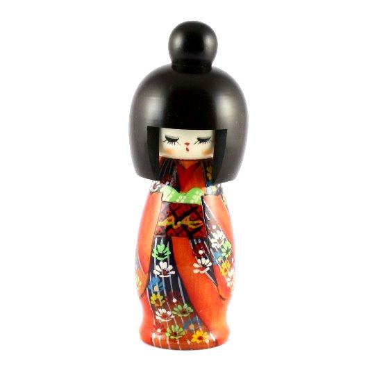 Kokeshi Doll Hanazukushi (k12-3801)