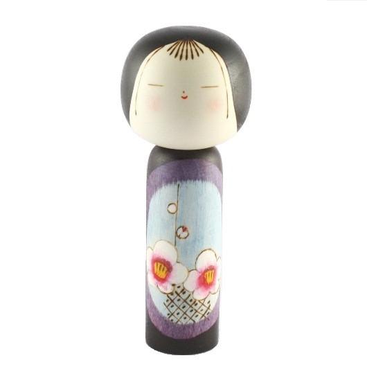 Kokeshi Doll Ume (k12-3817)