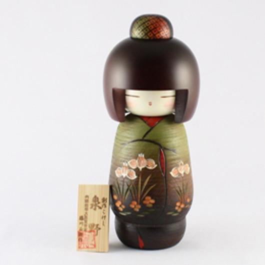 Kokeshi Doll IZUMINO (L) (k12-3853)