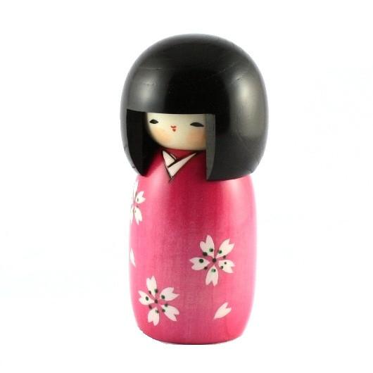 Kokeshi Doll Chiisana Sakura (k12-3864)