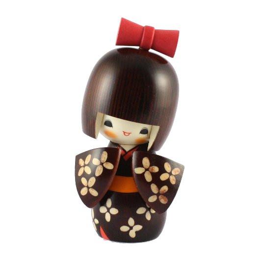 Kokeshi Doll Short Sleeves (M) (k12-3879)