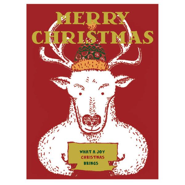 Greeting Life Portrait Press Christmas Card LY-2