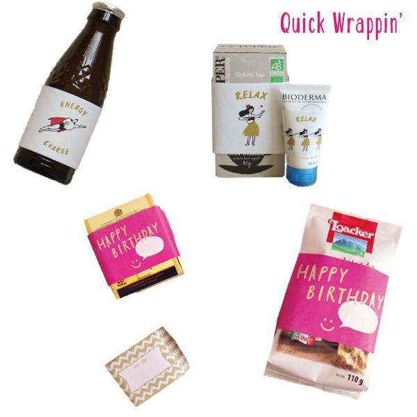 Greeting Life Wrapping Sheet S Chic MMW-207