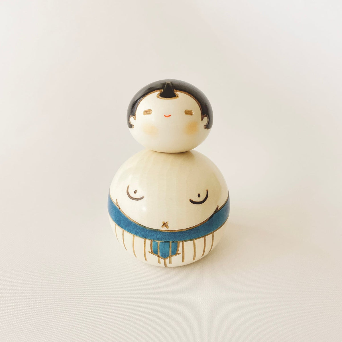 Sumo wrestler (blue)