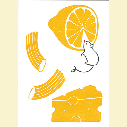 Konno Printing Greeting Card Mouse L19S006