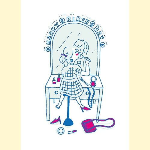 Konno Printing Greeting Card Make Up L20S011