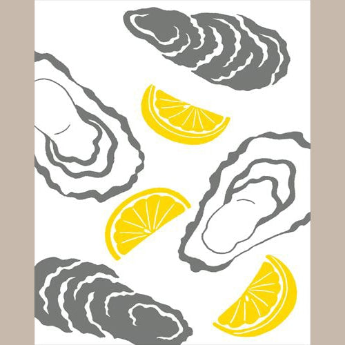 Konno Printing Greeting Card Oyster Letterpress Card L22S011