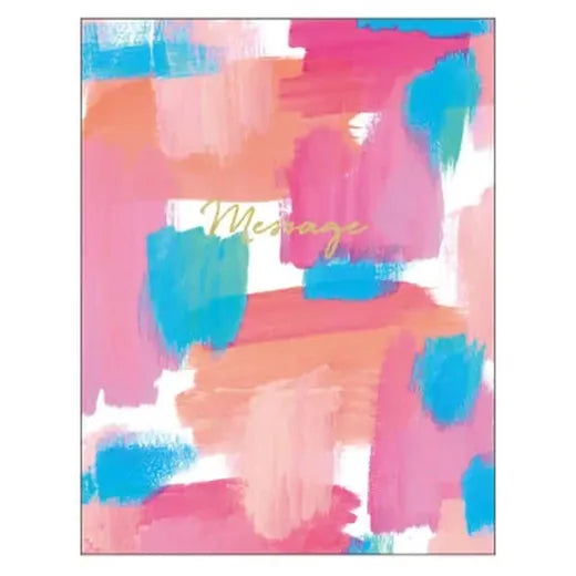 Chic Drawing Mini Card Blush