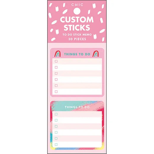 Chic TO DO Sticky Notes.