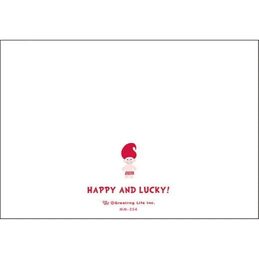 Happy Doll Thank You Card