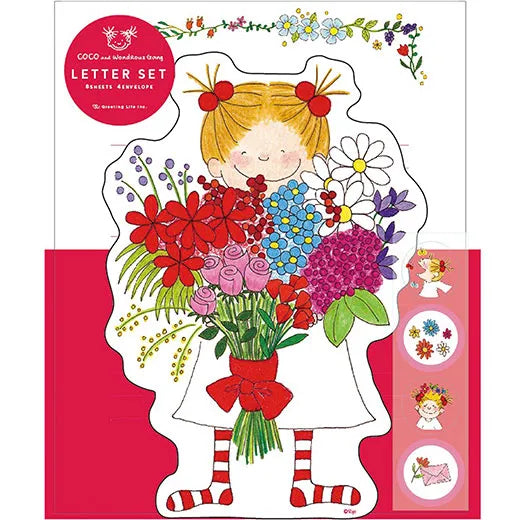 Coco-chan Die-Cut Letter Set