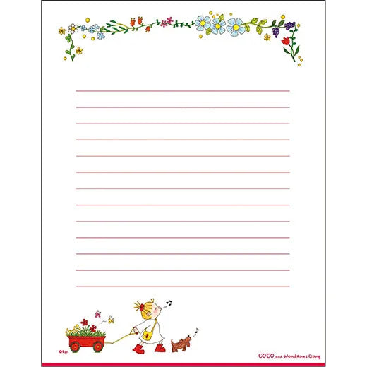 Coco-chan Die-Cut Letter Set