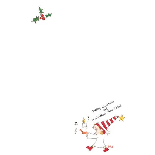 Coco-chan Christmas Card Santa