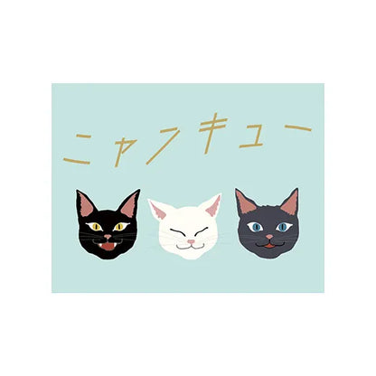 Thank you cat card Nyankyu.