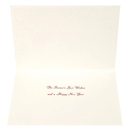 Japanese-Style Mini Santa Christmas Card, Chidorigafuchi.