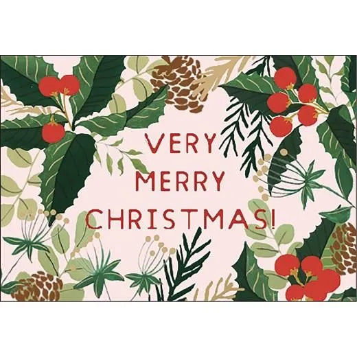 MONA Christmas Botanical Card