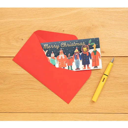 Christmas Friendly Card Animal