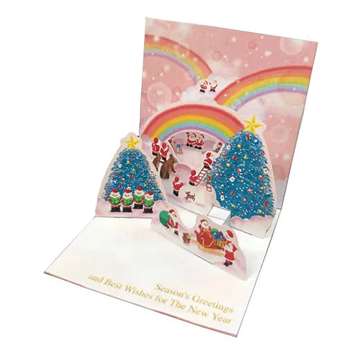 Mini Santa Pop-Up Card