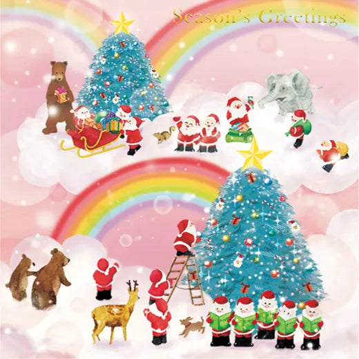 Mini Santa Pop-Up Card