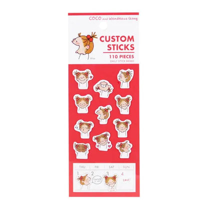 CustomStix Daily Sticky Notes